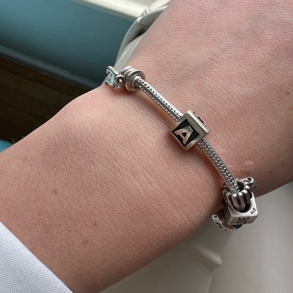 “A” Pandora Charm - Picture 5 of 8